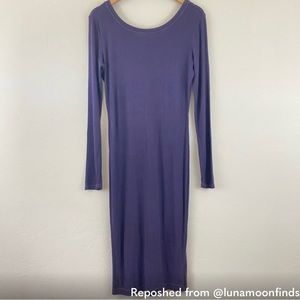 ‘Splendid’ body con midi dress